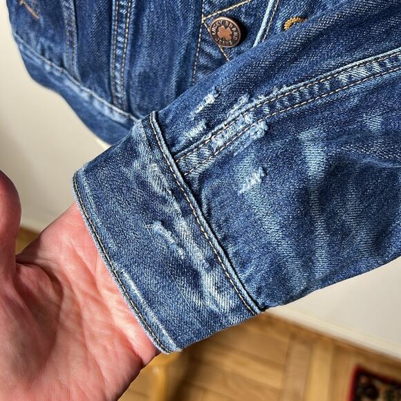 Lucky Dark Wash McKinny Denim Jacket - Picture 6 of 9